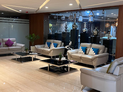 Luxurious lobby of M Crown Hotel