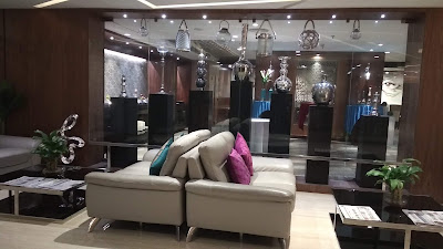 Hotel Lobby seating area